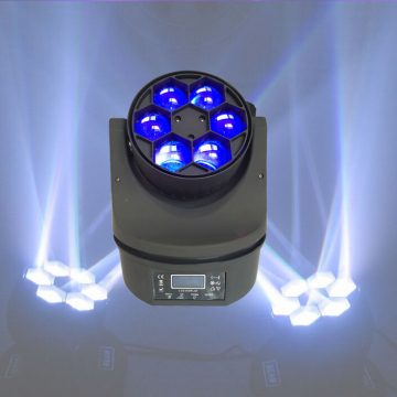 Đèn LED Moving Head Bee Eye 6 mắt 6x12W-RGBW