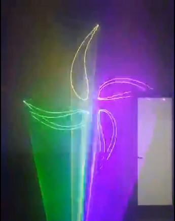 Đèn laser 1000RGB