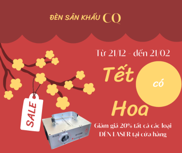 TẾT 2025 GIẢM 20% ĐÈN LASER TẠI ĐÀ NẴNG