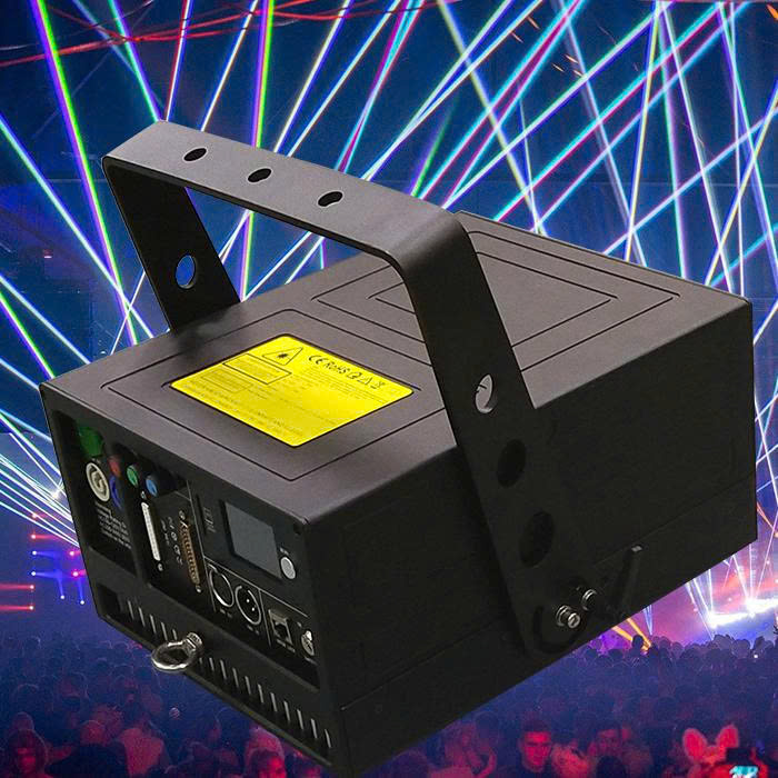 Đèn Laser Sân Khấu RGB 10W (Laze) - Hình ảnh 2