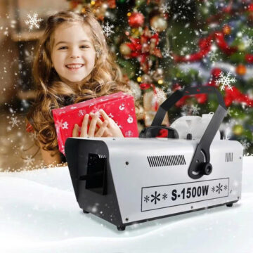Máy Phun Tuyết Nhân Tạo 1500 W , Dùng Trong Dịp Lễ Giáng Sinh , Noel