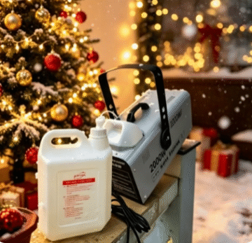Máy Phun Tuyết 2000W Có REMOTE Chỉnh Tuyết Trang Trí Giáng Sinh Noel