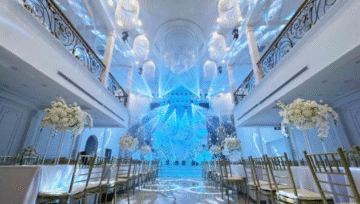 Lắp đặt ánh sáng sân khấu sự kiện cho Goldenn Palace